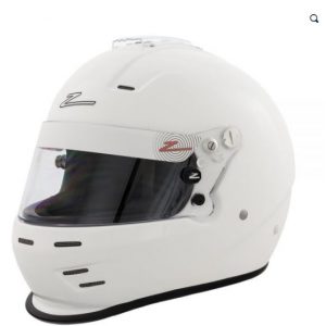Zamp RZ 35E SA-2015/Snell Racing Helmet White