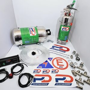Haylo Electrical Rally Pack Extinguisher Kit